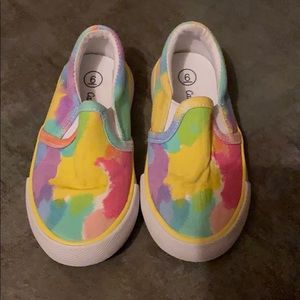 Tie Dye toddler shoes